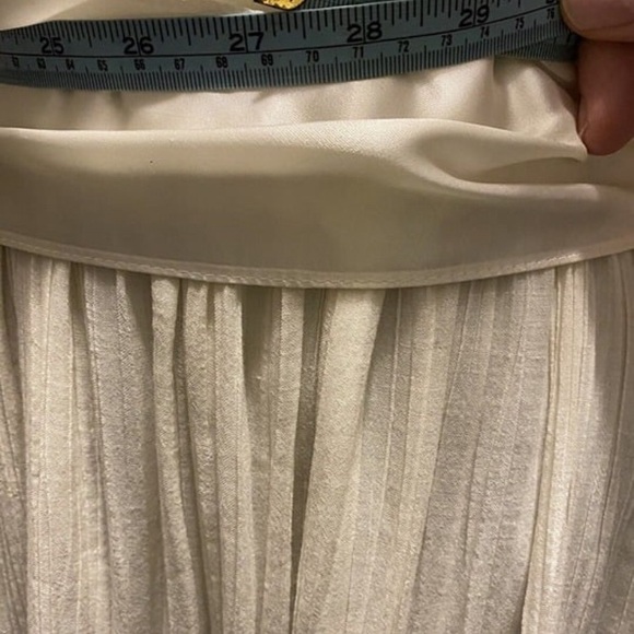 Rare Vintage 70's Gunne Sax Prairie White Wedding Lace Full Maxi Dress - Picture 6 of 8